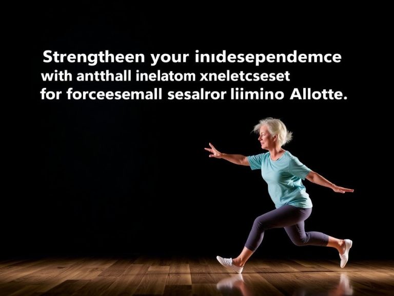 Strengthen Your Independence with Essential Balance Exercises for Seniors Living Alone