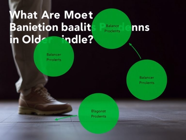 What Are the Most Common Balance Problems in Older Adults?
