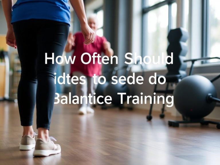 How Often Should Seniors Do Balance Training Exercises?