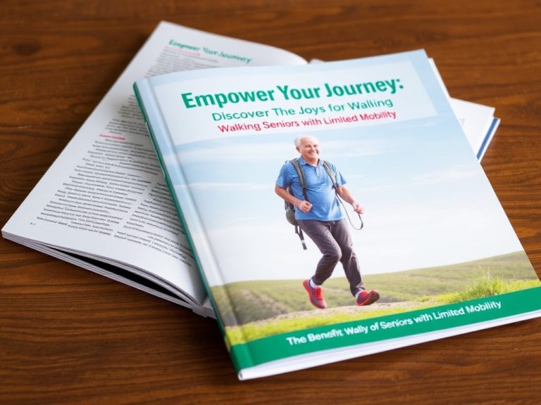 Empower Your Journey: Discover the Joys of Walking for Seniors with Limited Mobility