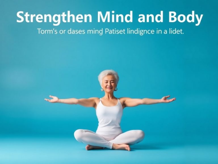 Strengthen Mind and Body: The Ultimate Guide to Yoga for Seniors for Seniors Living Alone