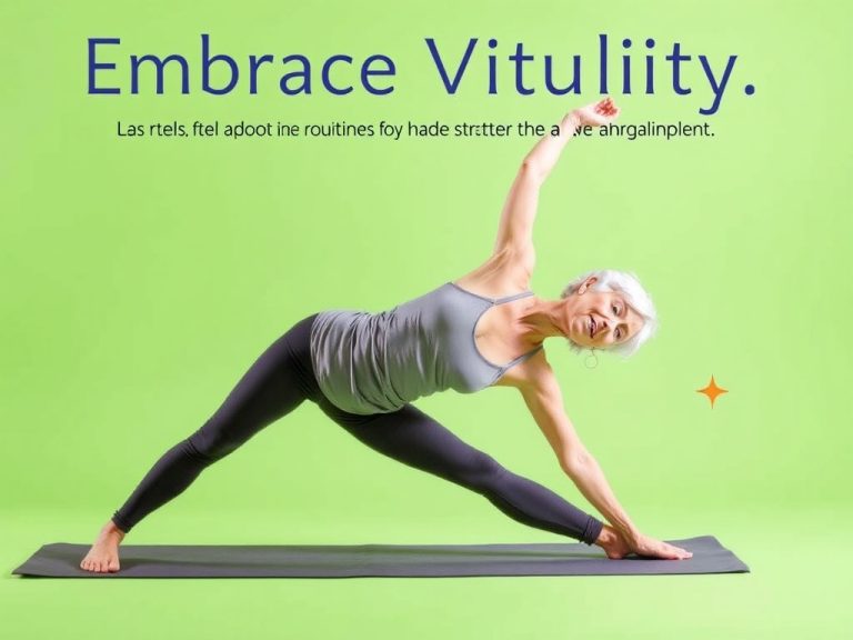 Embrace Vitality: Discover a Gentle Stretching Routine for Over 65 to Enhance Daily Living