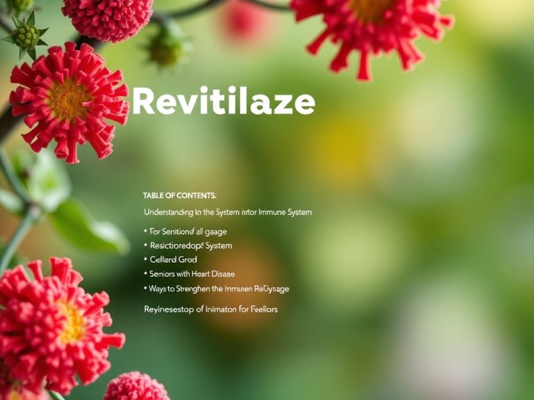 Revitalize Your Resilience: Essential Insights into the Immune System for Seniors with Heart Disease
