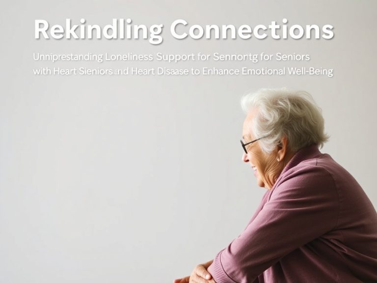 Rekindling Connections: Comprehensive Loneliness Support for Seniors with Heart Disease to Enhance Emotional Well-Being