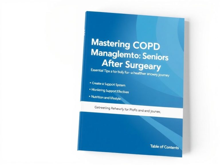 Mastering COPD Management for Seniors After Surgery: Essential Tips for a Healthier Recovery Journey