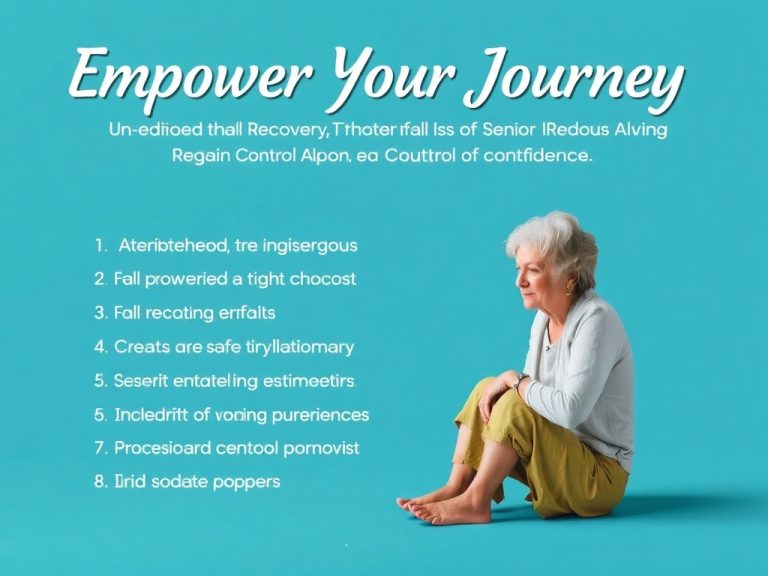 Empower Your Journey: Essential Fall Recovery Tips for Seniors Living Alone to Regain Control and Confidence