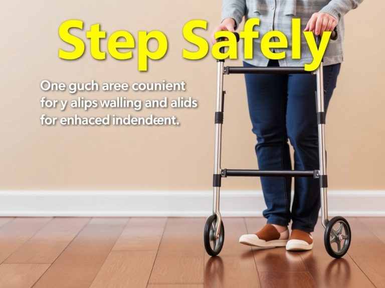 Step Safely: The Ultimate Guide to Walking Aids for Seniors Living Alone for Enhanced Independence