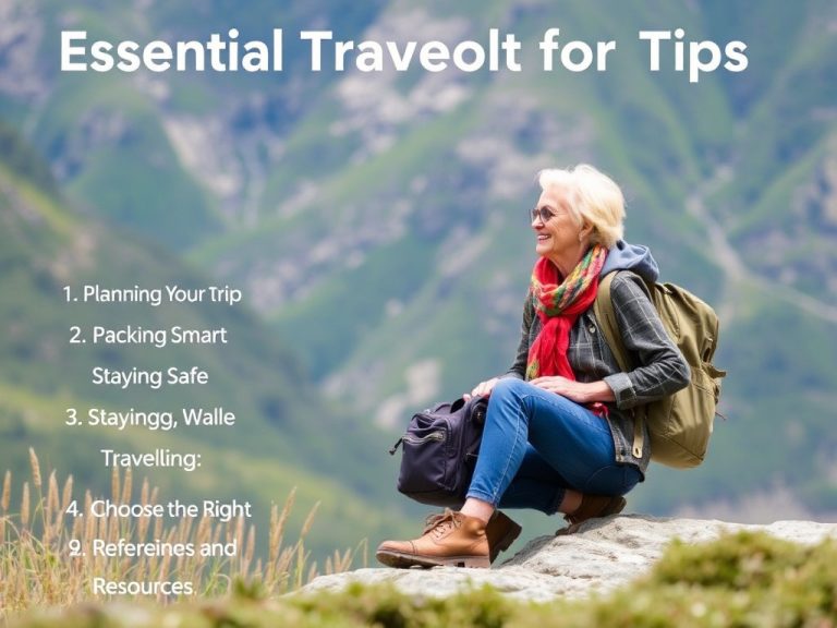 Essential Travel Tips for Seniors: Navigate Adventure with Confidence and Comfort