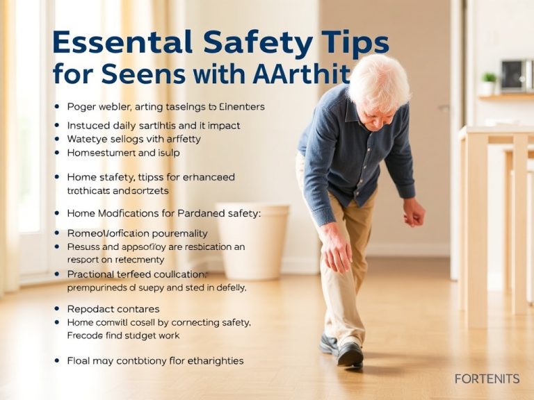 Essential Safety Tips for Seniors with Arthritis: Navigate Daily Challenges with Confidence and Care