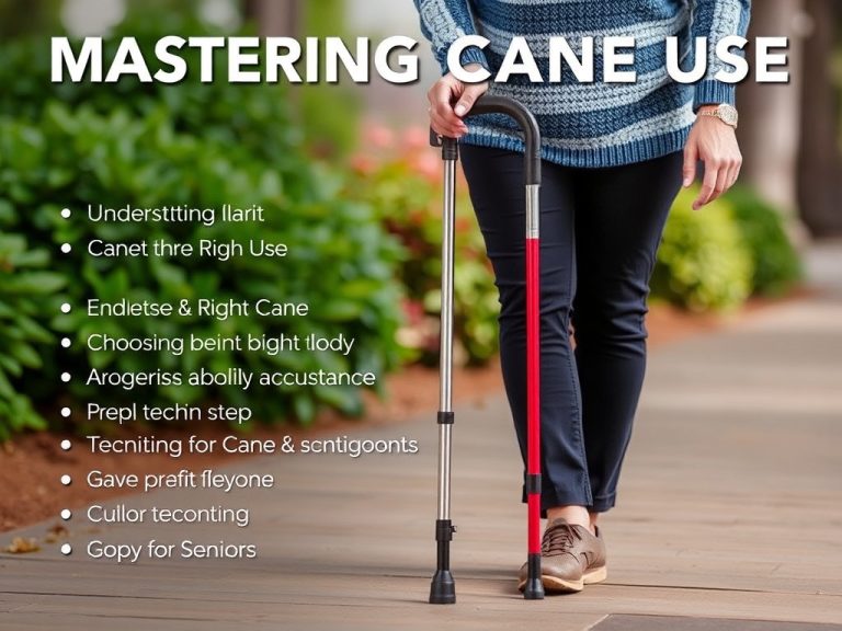 Mastering Cane Use for Seniors: Unlocking Enhanced Stability and Confidence in Every Step