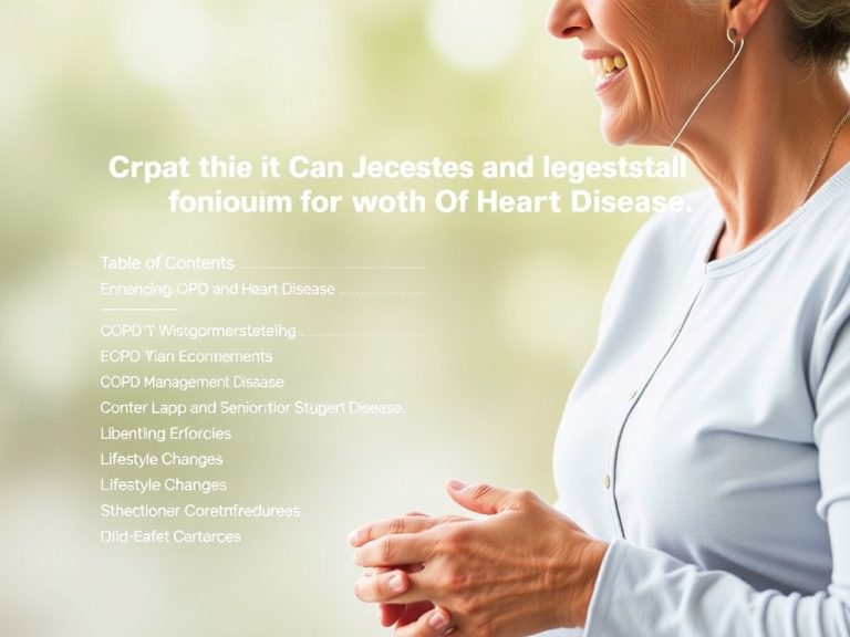 Smart Solutions for COPD Management for Seniors with Heart Disease: Enhancing Quality of Life