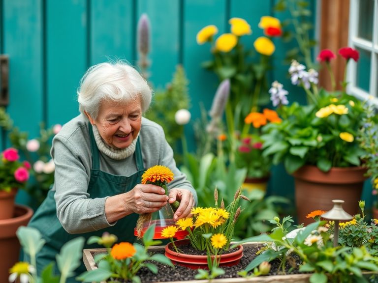 Gardening for Seniors for Seniors at Home: A Therapeutic Journey to Nurture Mind, Body, and Spirit